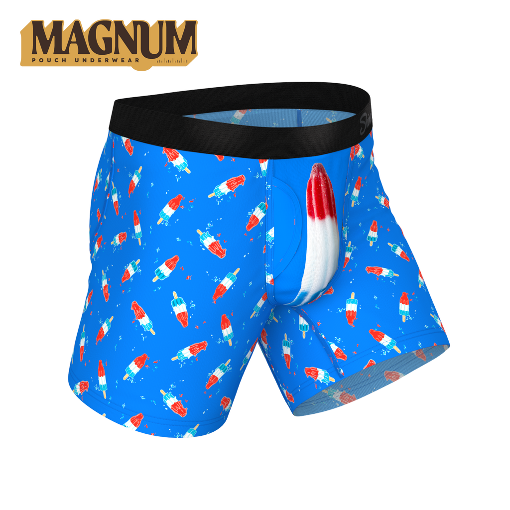The Popsicle Stick Apex | USA Popsicle Ball Hammock® Magnum Big Pouch Underwear - Shinesty