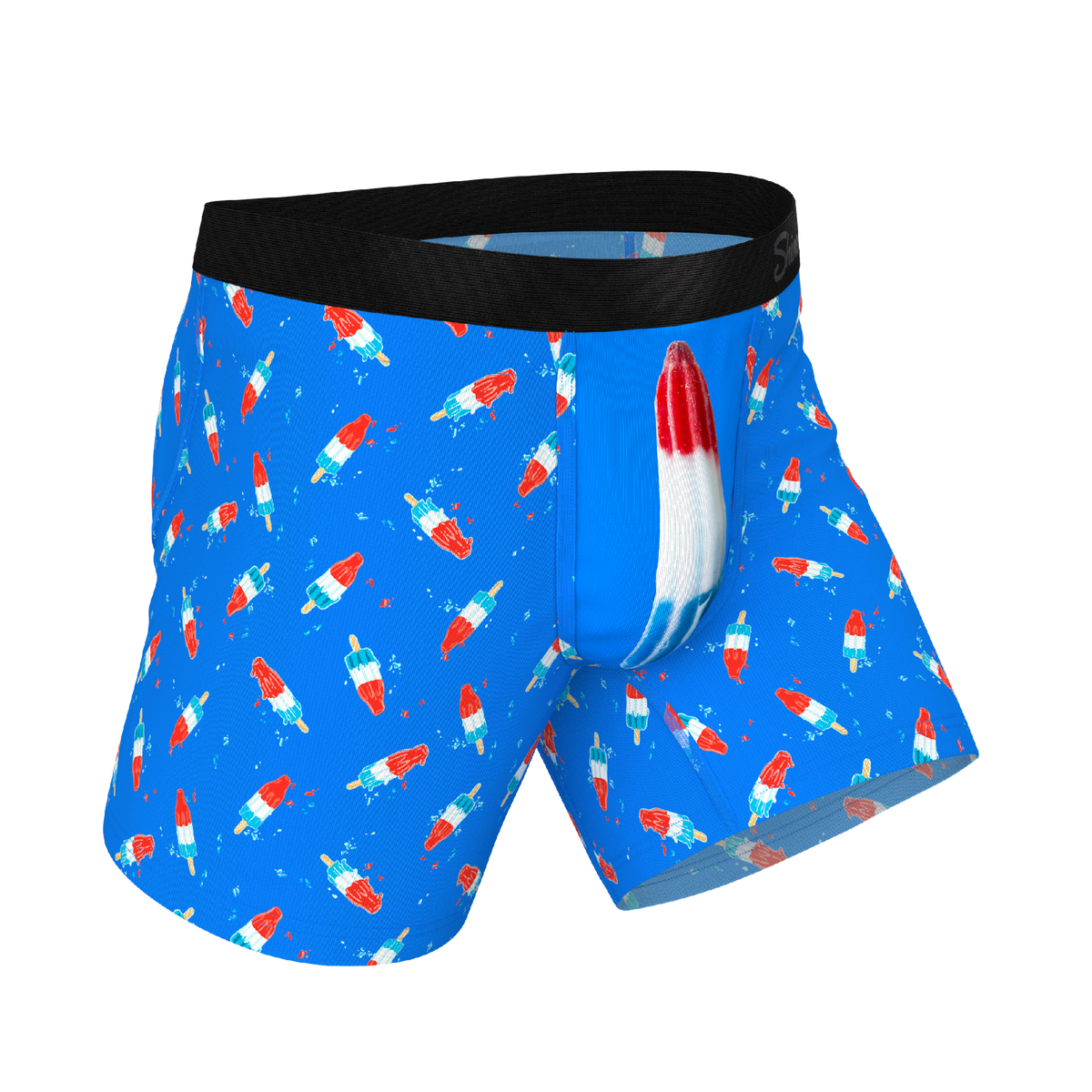 The Popsicle Stick Apex | USA Popsicle Ball Hammock® Pouch Underwear - Shinesty