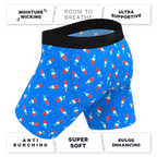 The Popsicle Stick Apex | USA Popsicle Ball Hammock® Boxer - Long Leg - Shinesty