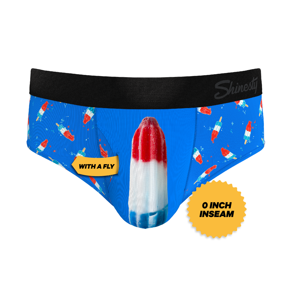 The Popsicle Stick Apex | USA Popsicle Ball Hammock® Pouch Underwear Briefs - Shinesty