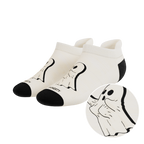 The Possessed Chest | Ghost Heel Hammock™ Ankle Socks - Shinesty
