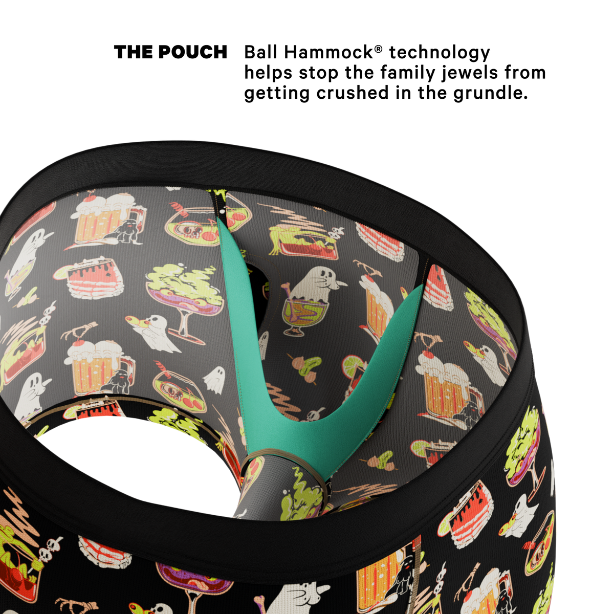 The Potions Pub | Halloween Cocktail Ball Hammock® Pouch Trunks Underwear - Shinesty