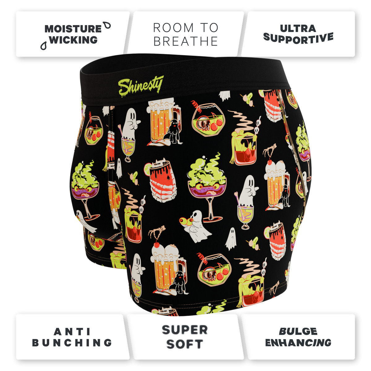 The Potions Pub | Halloween Cocktail Ball Hammock® Pouch Trunks Underwear - Shinesty