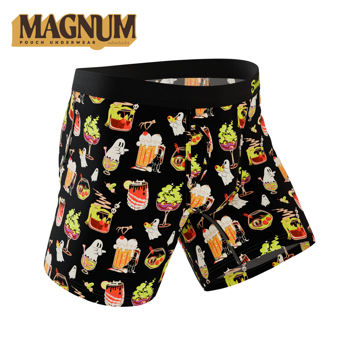 The Potions Pub | Halloween Cocktail Ball Hammock® Magnum Big Pouch Underwear - Shinesty