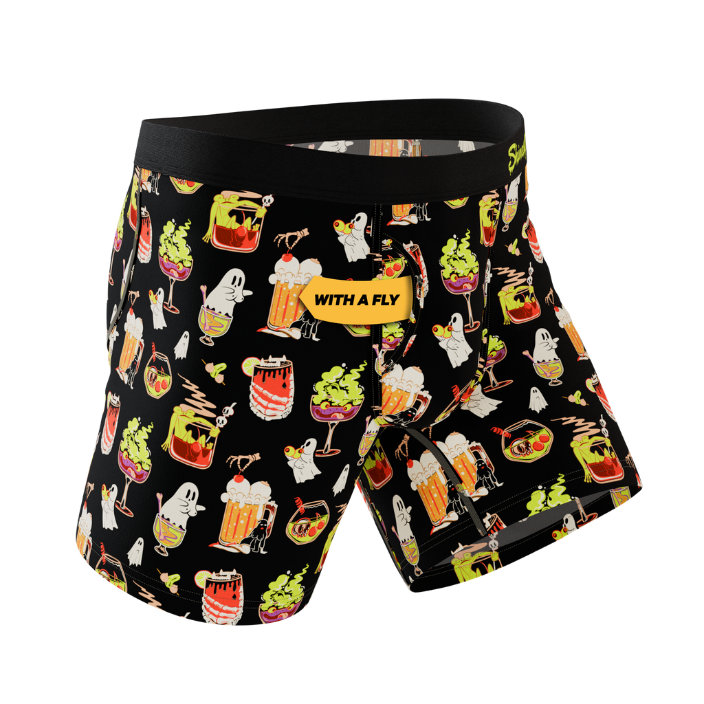 The Potions Pub | Halloween Cocktail Ball Hammock® Pouch Underwear With Fly - Shinesty
