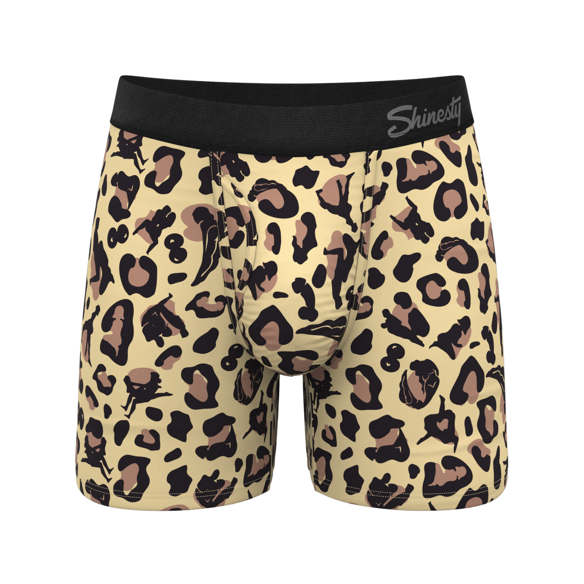 The Primal Passion | Naughty Cheetah Print Ball Hammock® Magnum Big Pouch Underwear - Shinesty