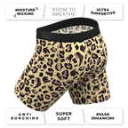 The Primal Passion | Naughty Cheetah Print Ball Hammock® Boxer - Long Leg - Shinesty