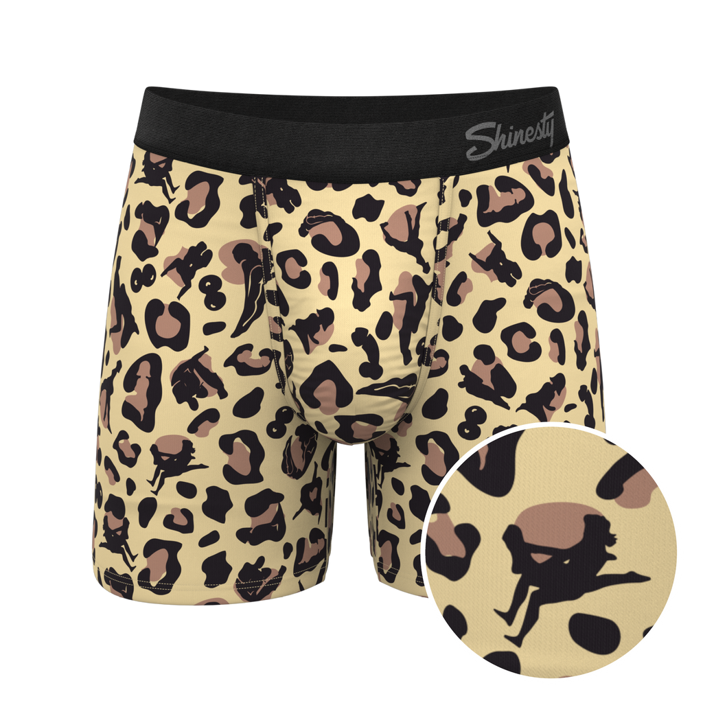 The Primal Passion | Naughty Cheetah Print Ball Hammock® Pouch Underwear - Shinesty