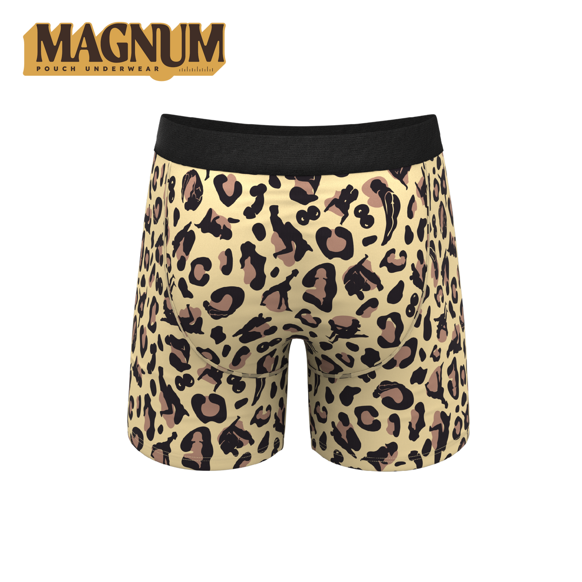 The Primal Passion | Naughty Cheetah Print Ball Hammock® Magnum Big Pouch Underwear - Shinesty