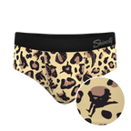 The Primal Passion | Naughty Cheetah Print Ball Hammock® Pouch Underwear Briefs - Shinesty