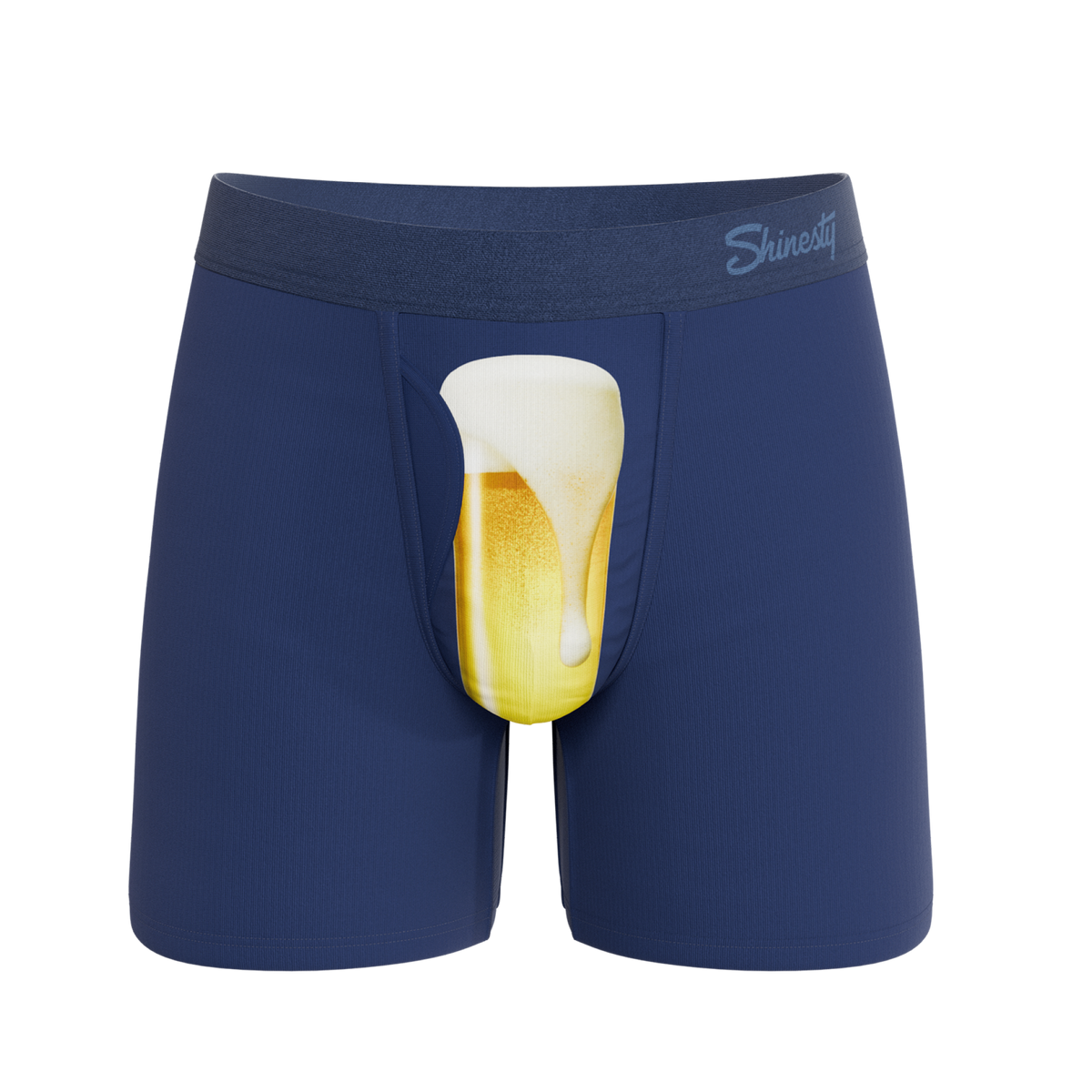 The Proper Pint | Beer Glass Ball Hammock® Pouch Underwear With Fly - Shinesty