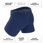 The Proper Pint | Beer Glass Ball Hammock® Pouch Underwear With Fly - Shinesty