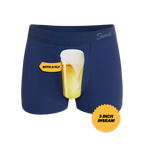 The Proper Pint | Beer Glass Ball Hammock® Pouch Trunks Underwear - Shinesty