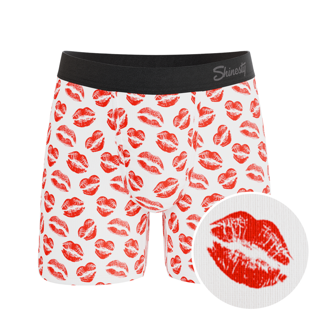 The Pucker Up | Lipstick Kiss Ball Hammock® Pouch Underwear - Shinesty