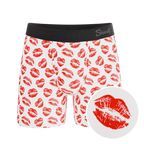 The Pucker Up | Lipstick Kiss Ball Hammock® Pouch Underwear - Shinesty