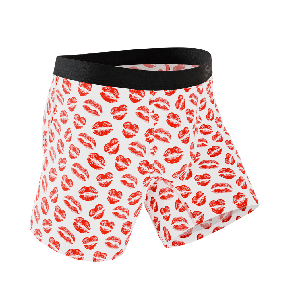 The Pucker Up | Lipstick Kiss Ball Hammock® Pouch Underwear - Shinesty