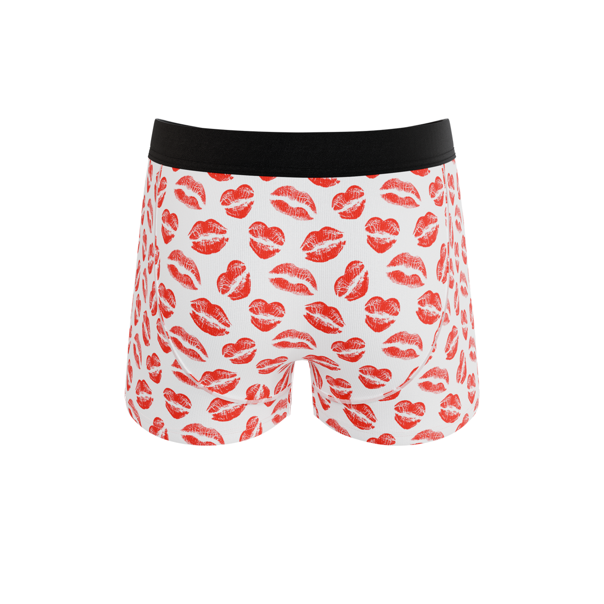 The Pucker Up | Lipstick Kiss Ball Hammock® Pouch Trunks Underwear - Shinesty