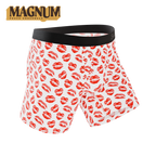 The Pucker Up | Lipstick Kiss Ball Hammock® Magnum Big Pouch Underwear - Shinesty