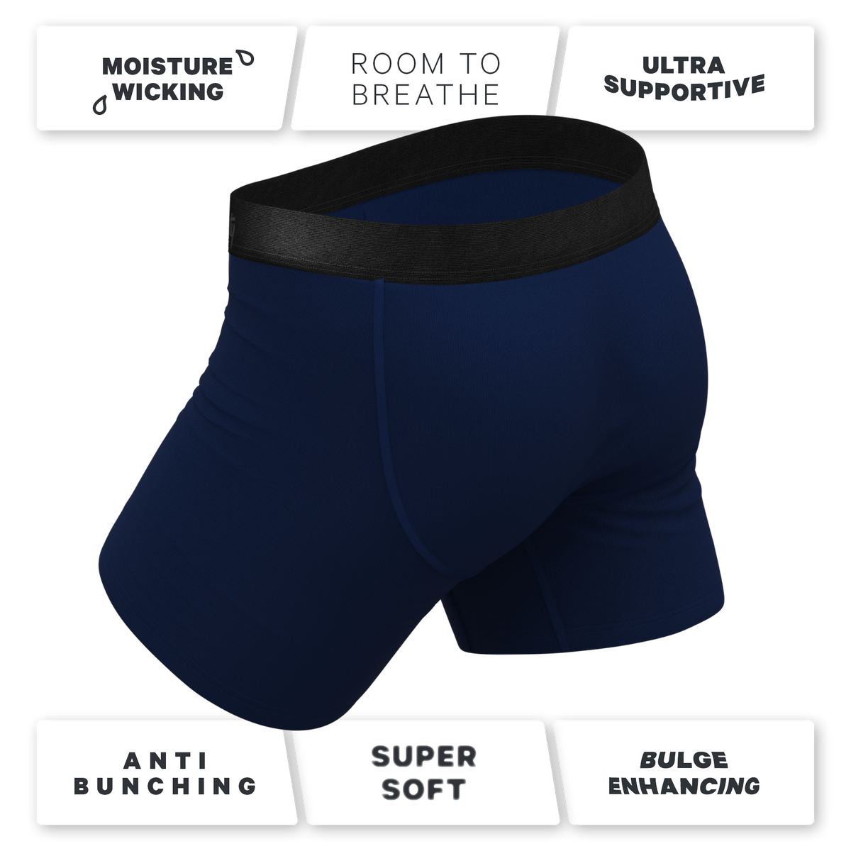 The Puppy Love | Puppy Ball Hammock® Pouch Underwear With Fly - Shinesty