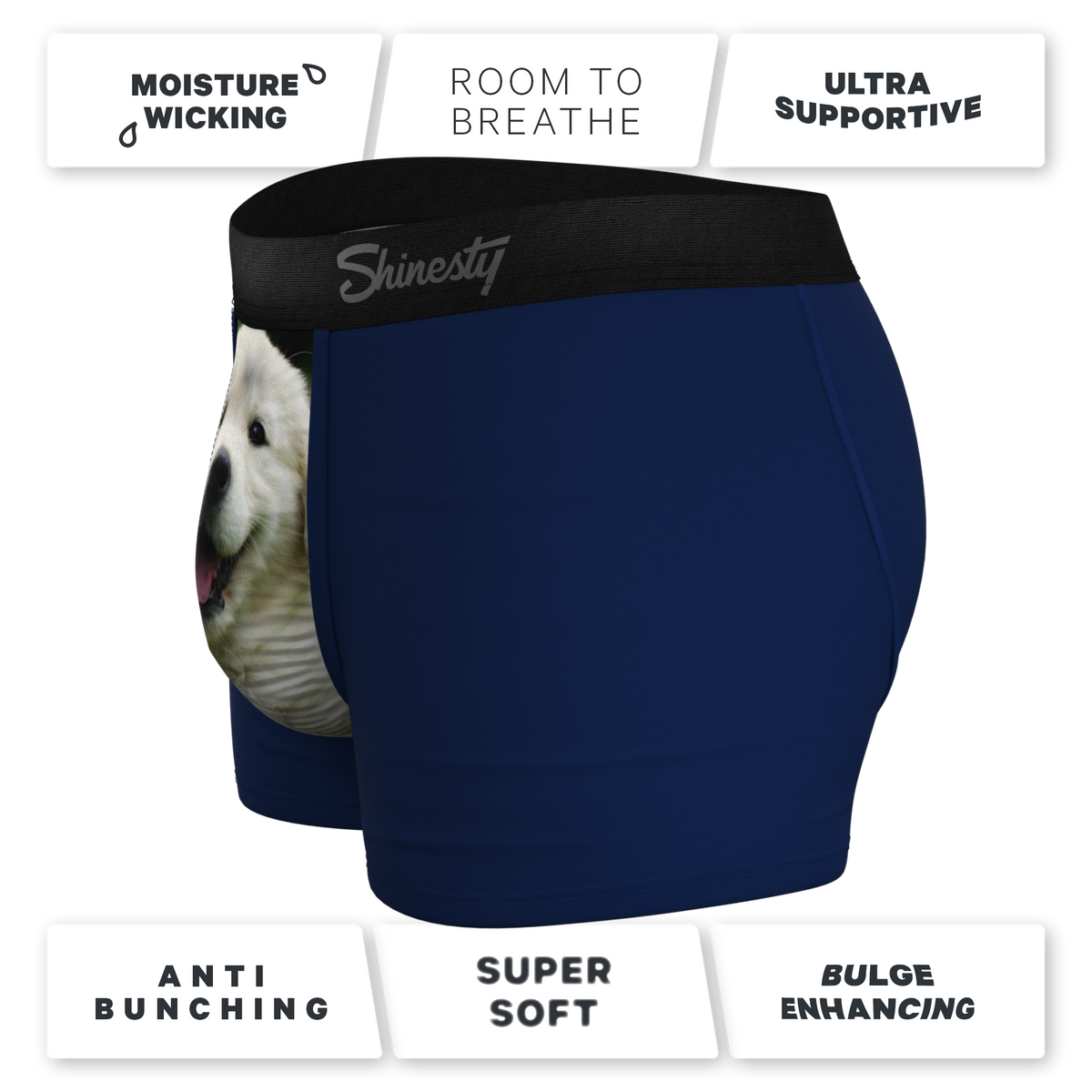 The Puppy Love | Puppy Ball Hammock® Pouch Trunks Underwear - Shinesty