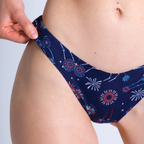 The Pyrotecnips | Naughty Fireworks Modal Bikini Underwear - Shinesty
