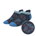 The Pyrotecnips | Naughty Fireworks Heel Hammock™ Ankle Socks - Shinesty