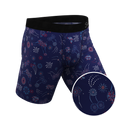 The Pyrotecnips | Naughty Fireworks Ball Hammock® Boxer - Long Leg - Shinesty