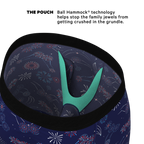 The Pyrotecnips | Naughty Fireworks Ball Hammock® Boxer - Long Leg - Shinesty