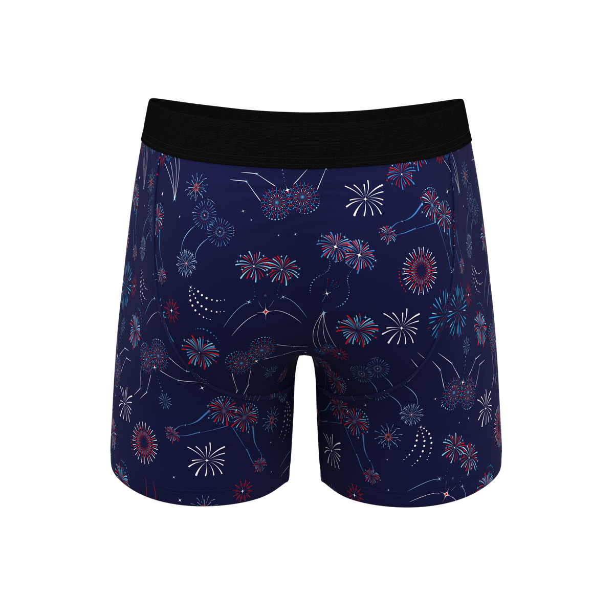The Pyrotecnips | Naughty Fireworks Ball Hammock® Pouch Underwear - Shinesty