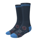 The Pyrotecnips | Naughty Fireworks Heel Hammock™ Crew Socks - Shinesty