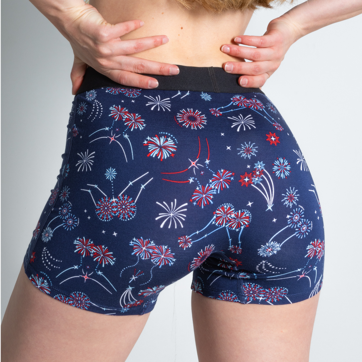 The Pyrotecnips | Naughty Fireworks Women’s Boxers - Shinesty