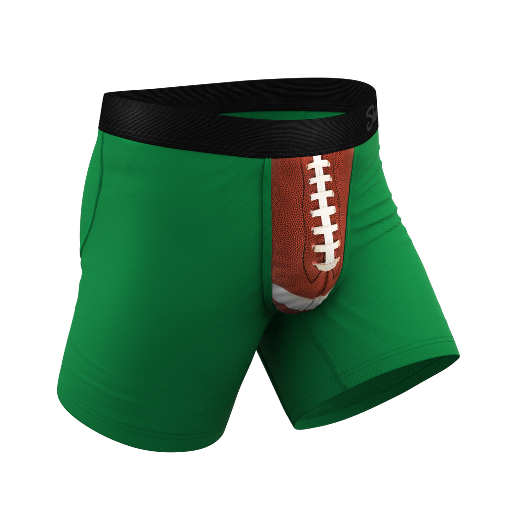 The Quarterback Sack | Football Ball Hammock® Pouch Underwear - Shinesty
