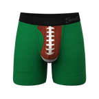 The Quarterback Sack | Football Ball Hammock® Pouch Underwear With Fly - Shinesty