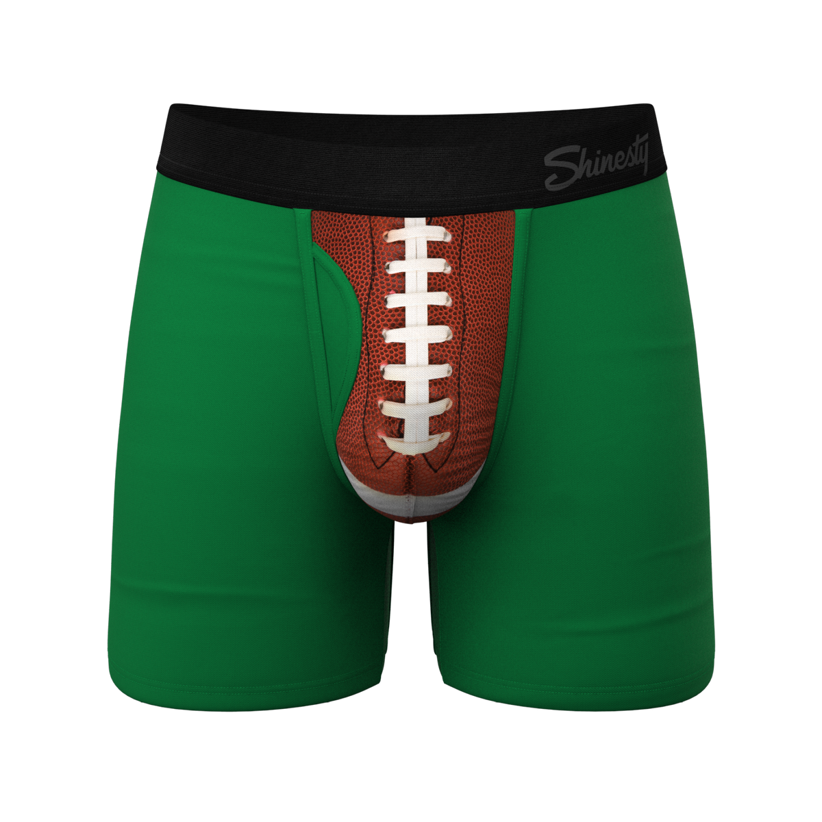 The Quarterback Sack | Football Ball Hammock® Pouch Underwear With Fly - Shinesty