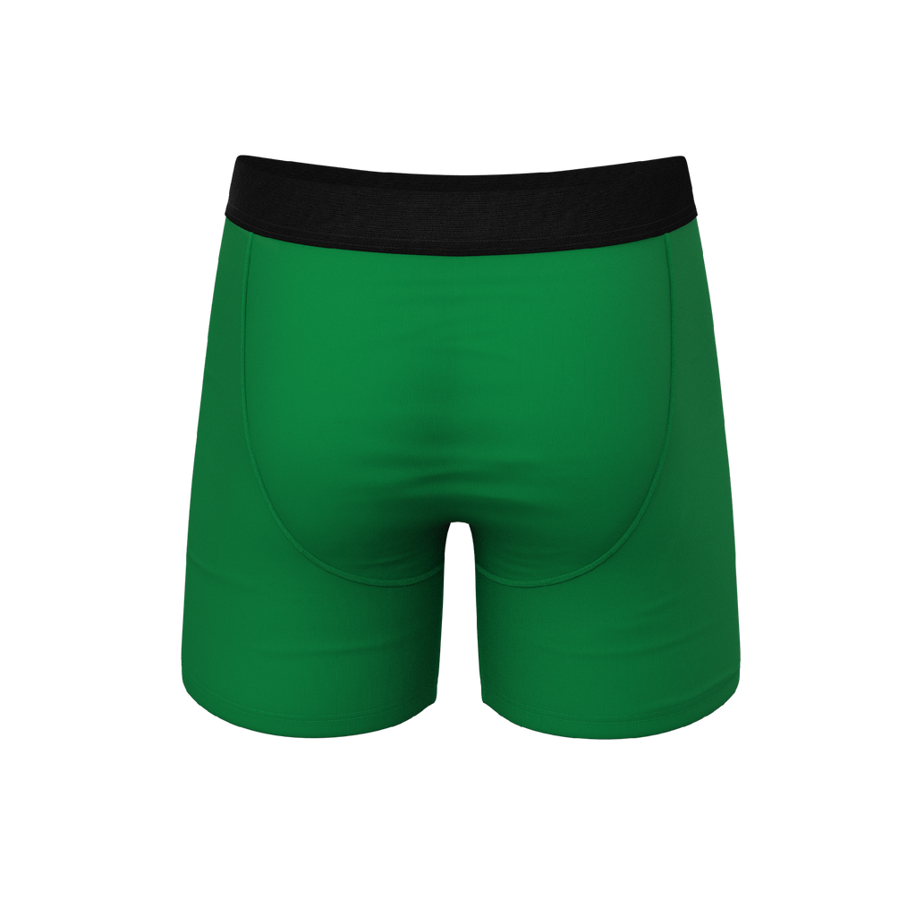 The Quarterback Sack | Football Ball Hammock® Pouch Underwear With Fly - Shinesty
