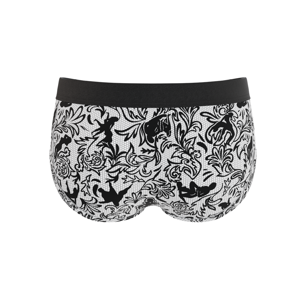 The Racy & Lacy | Provocative Lace Print Ball Hammock® Pouch Underwear Briefs - Shinesty