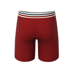 The Ready or Not | Bright Red Retro Ball Hammock® Boxer - Long Leg - Shinesty