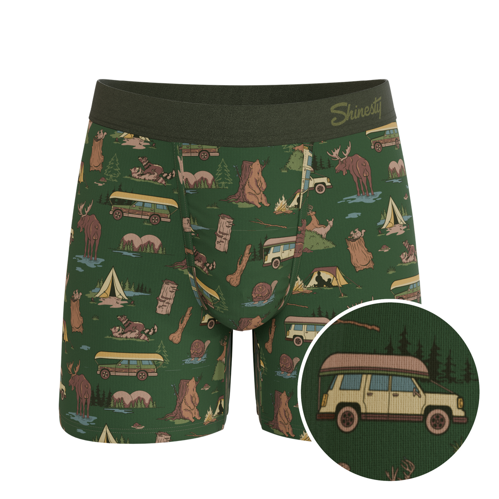 The Really Happy Camper | Camping Ball Hammock® Pouch Underwear - Shinesty