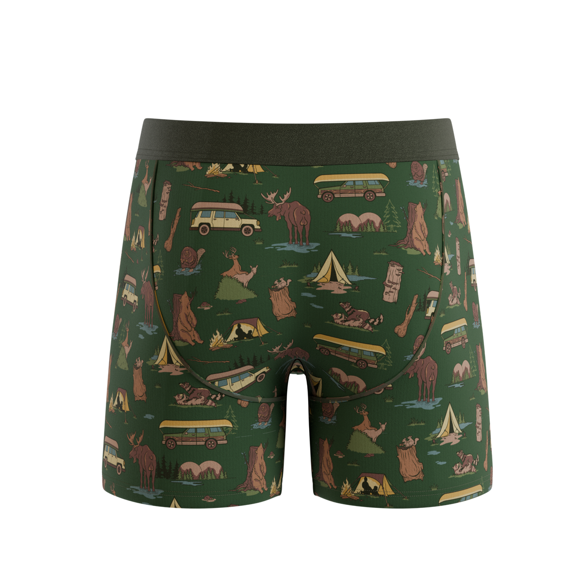 The Really Happy Camper | Camping Ball Hammock® Pouch Underwear - Shinesty