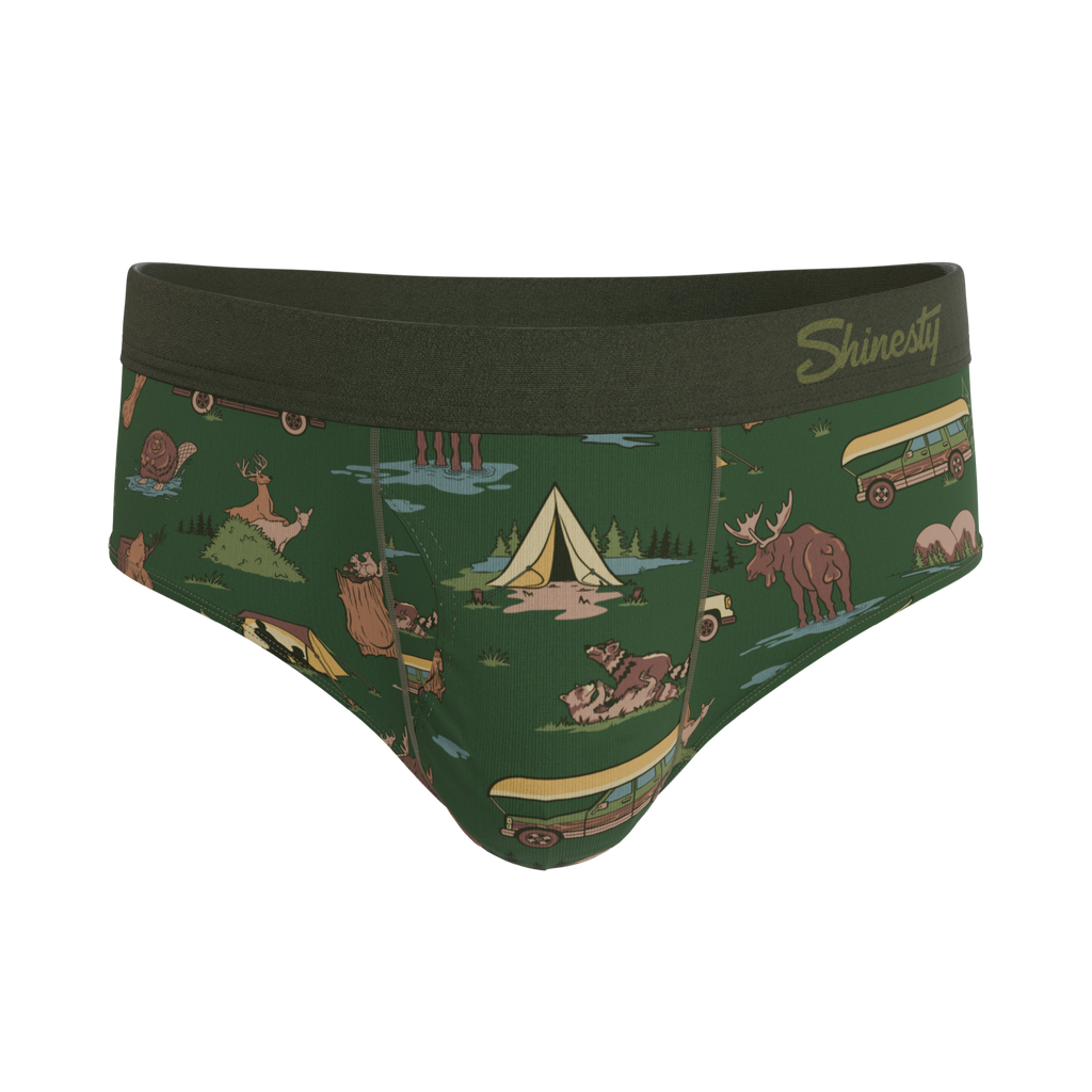 The Really Happy Camper | Camping Ball Hammock® Pouch Underwear Briefs - Shinesty