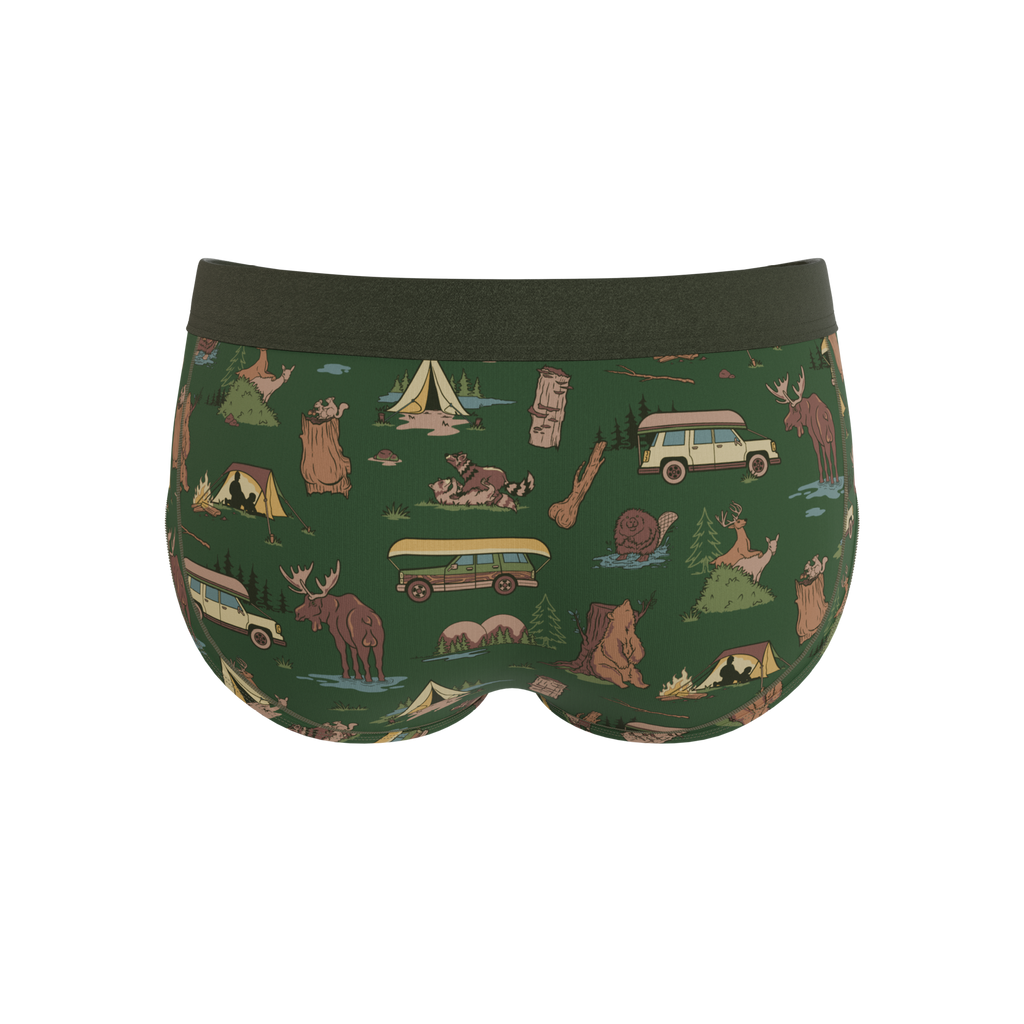 The Really Happy Camper | Camping Ball Hammock® Pouch Underwear Briefs - Shinesty