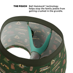 The Really Happy Camper | Camping Ball Hammock® Pouch Trunks Underwear - Shinesty