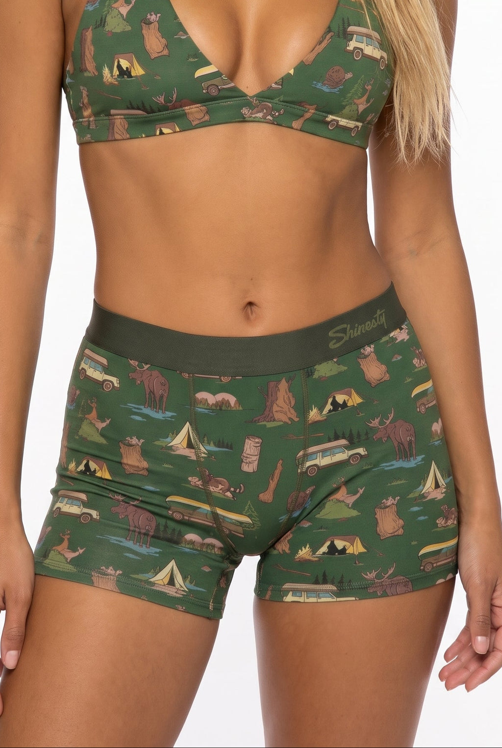 The Really Happy Camper | Camping Women’s Boxers - Shinesty