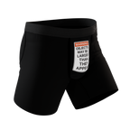 The Rear View | Size Warning Ball Hammock® Pouch Underwear - Shinesty