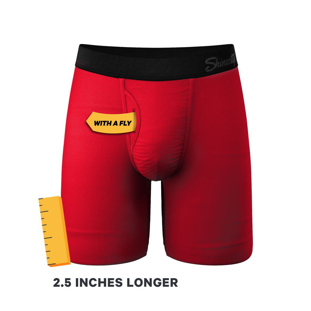 The Red Dress Effect | Red Ball Hammock® Boxer - Long Leg - Shinesty