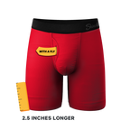 The Red Dress Effect | Red Ball Hammock® Boxer - Long Leg - Shinesty