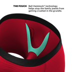 The Red Dress Effect | Red Ball Hammock® Pouch Underwear With Fly - Shinesty