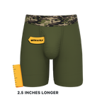 The Reinforcement | Tonal Camo Ball Hammock® Boxer - Long Leg - Shinesty