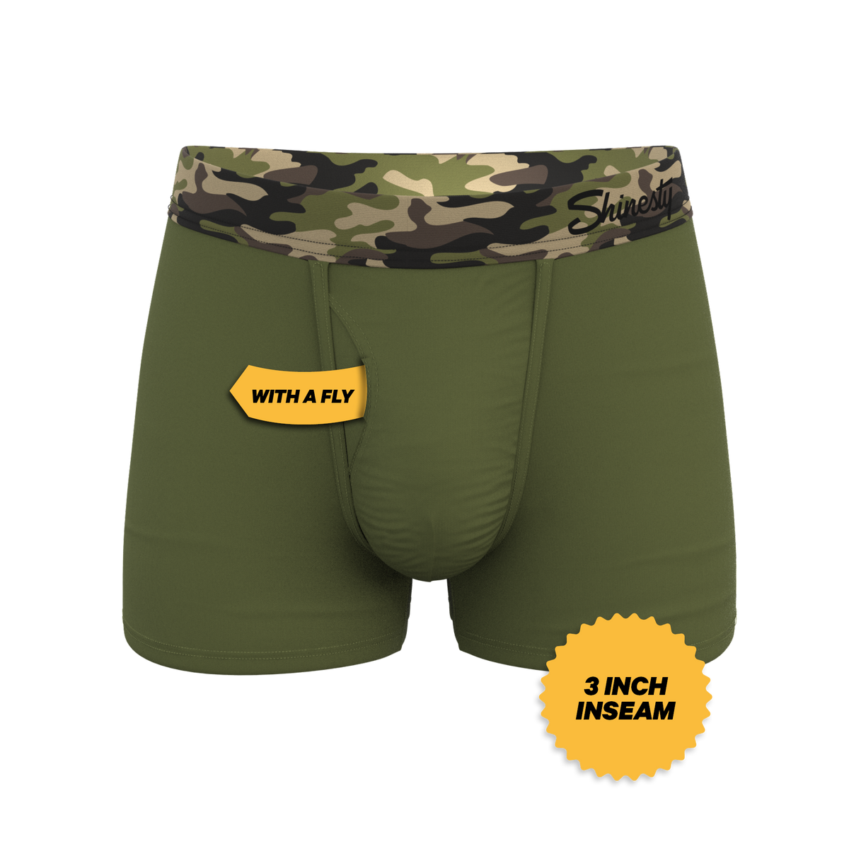 The Reinforcement | Tonal Camo Ball Hammock® Pouch Trunks Underwear - Shinesty