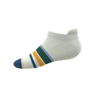 The Retro Actives | Retro Stripe Heel Hammock™ Ankle Socks - Shinesty